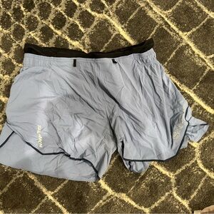 Salomon women’s Light Blue Running Shorts